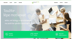 Desktop Screenshot of greenplus.cz