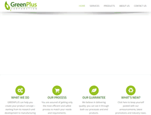 Tablet Screenshot of greenplus.com.ph